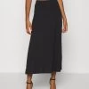 Even&Odd Basic Maxi Skirt - Gonna A Campana - Black
