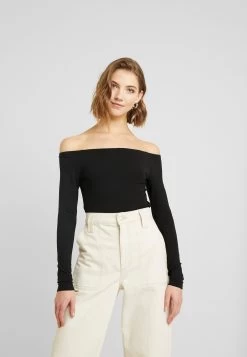 Even&Odd BasicMaglietta A Manica LungaBlack Donna T-shirt E Top EV421D19Y-Q11