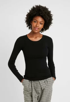 Maglietta A Manica LungaBlack Donna T-shirt E Top EVI21D003-Q11