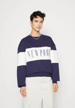 Even&Odd FelpaDark Blue/White Donna Felpe EV421J0DQ-K11