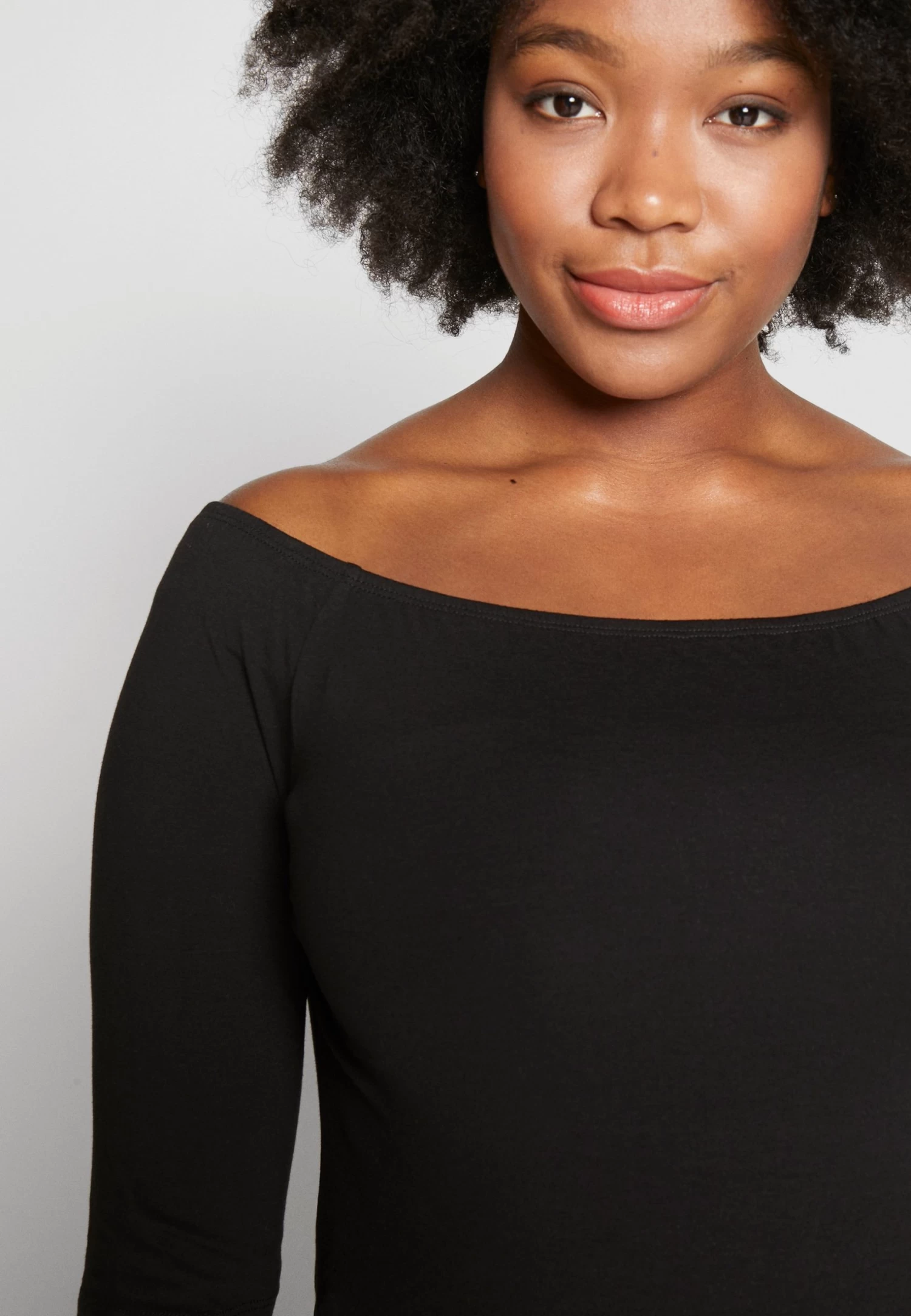 2 PackT-Shirt BasicWhite/Black Donna T-shirt E Top EVB21D01U-A11 - immagine 5