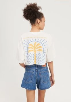 Even&Odd T-Shirt Con StampaOff-White Donna T-shirt E Top EV421D25V-A11