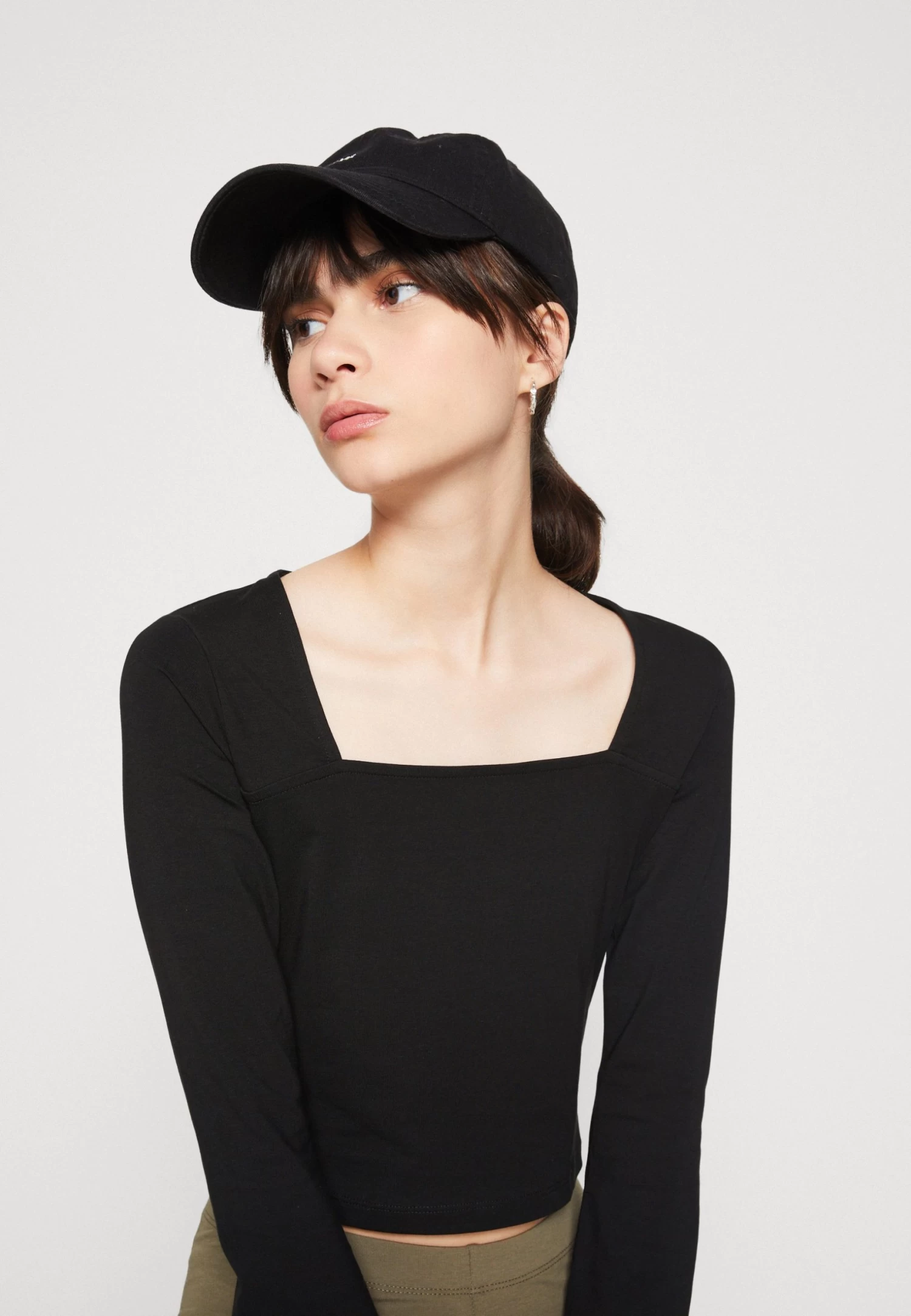 Even&Odd Maglietta A Manica LungaBlack Donna T-shirt E Top EV421D24V-Q11 - immagine 4