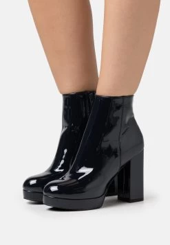 Even&Odd Stivaletti Con Plateau - Dark Blue