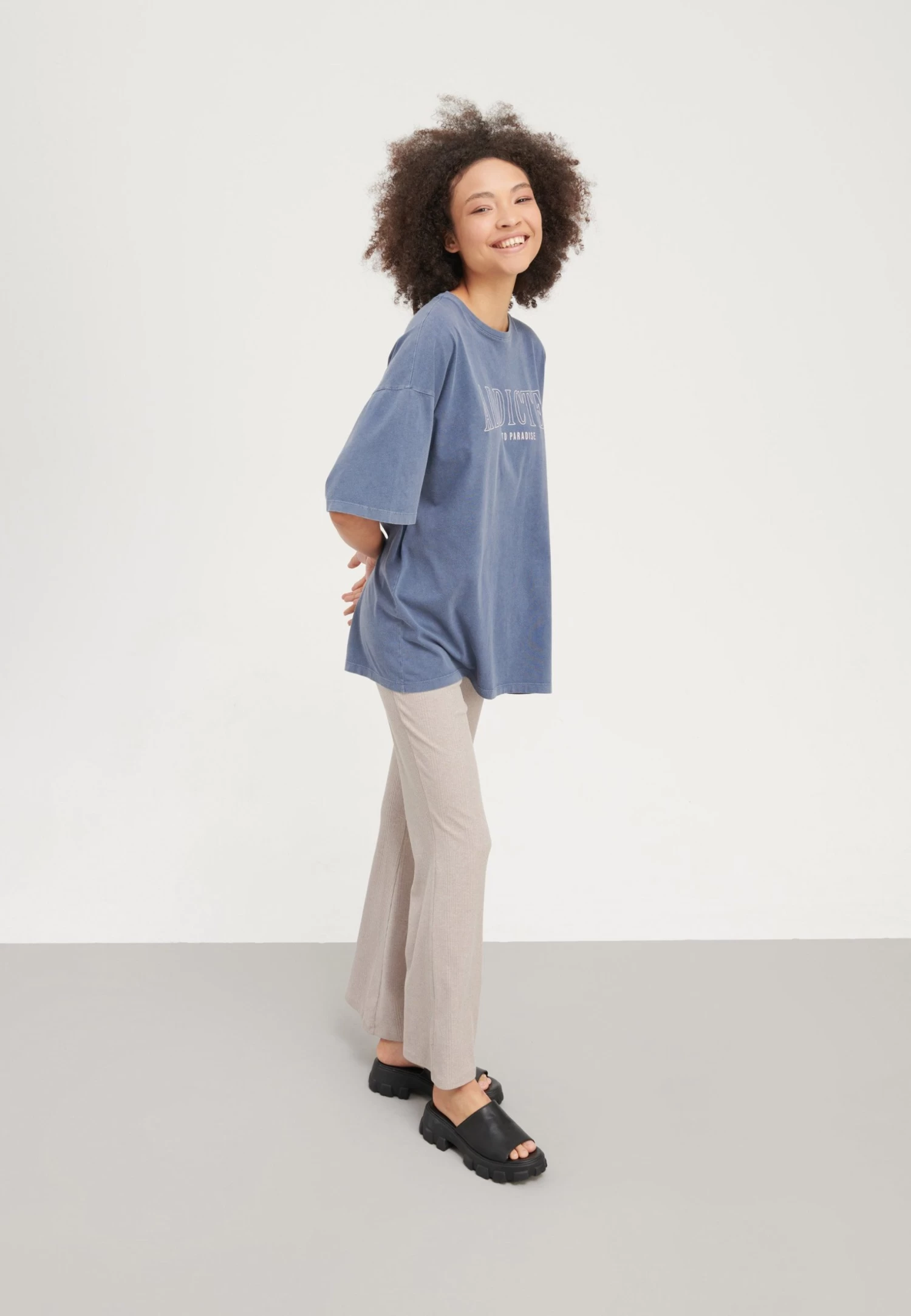 Even&Odd T-Shirt Con StampaDark Blue Donna T-shirt E Top EV421D25R-K11 - immagine 2