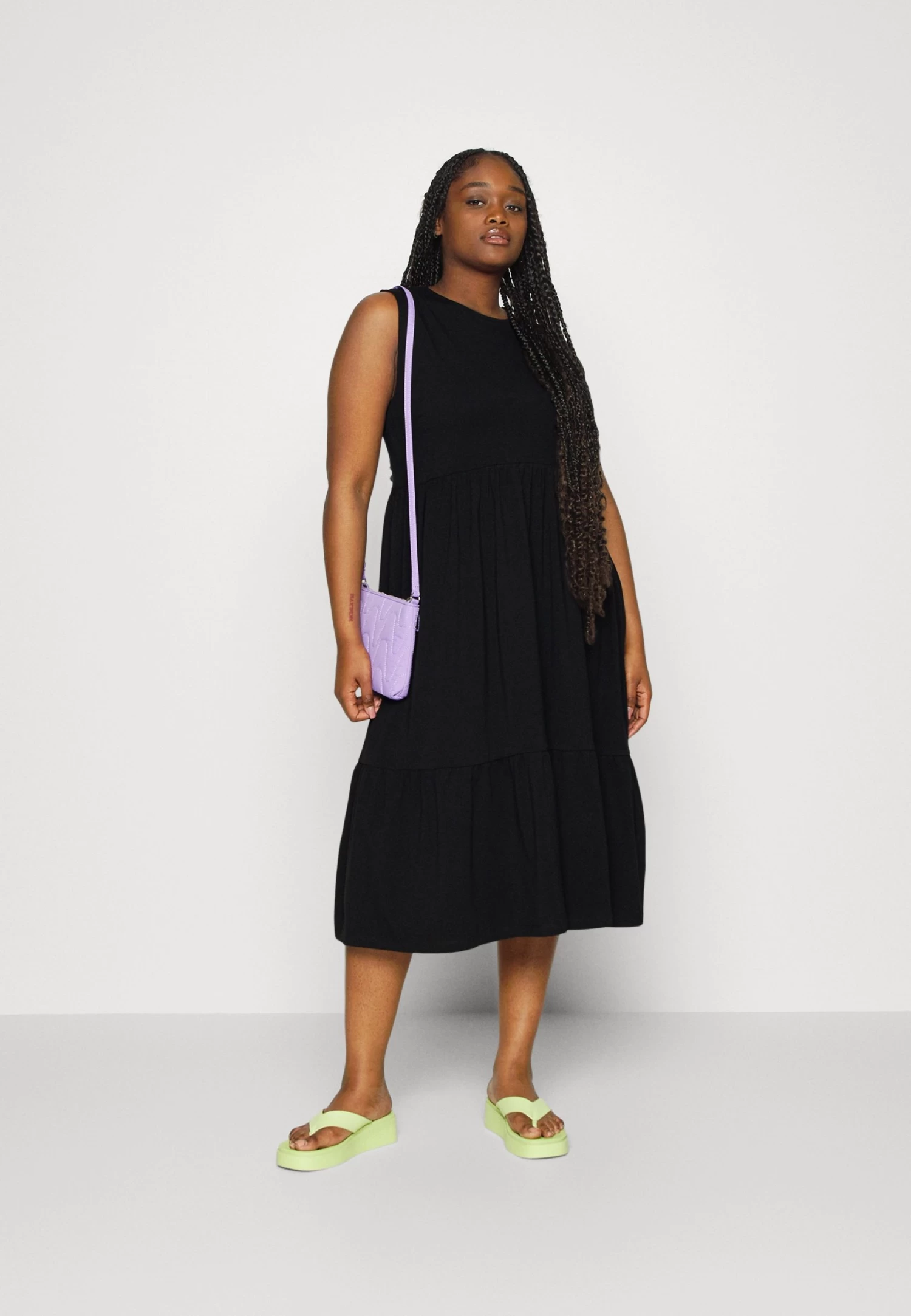 Sleeveless Dress Vestito EstivoBlack Donna Vestiti EVB21C03P-Q11 - immagine 2