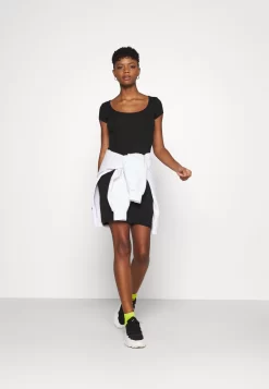 Even&Odd 2 PackVestito Di MaglinaBlack/Mottled Grey Donna Vestiti EV421C131-Q11