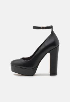 Even&Odd LeatherDecolletéBlack Donna Scarpe Con Tacco EV411B09S-Q11