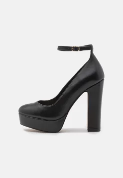 Even&Odd LeatherDecolletéBlack Donna Scarpe Con Tacco EV411B09S-Q11