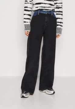 Even&Odd Jeans A ZampaBlue Black Denim Donna Jeans EV421N06D-K11