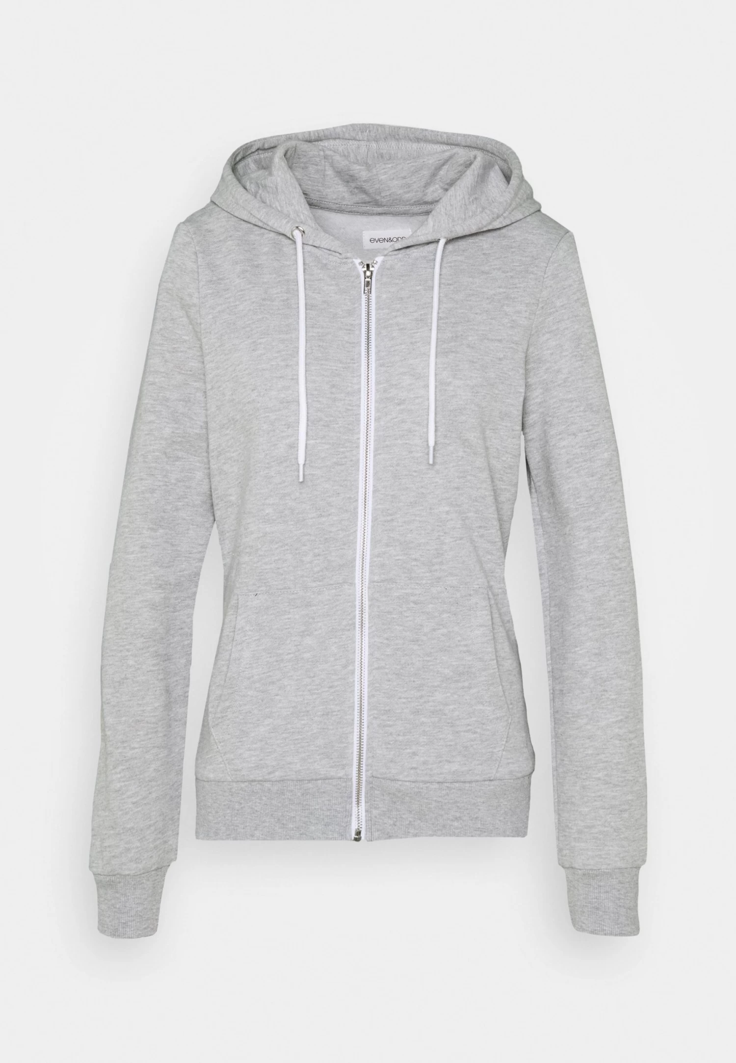 Even&Odd Felpa Con ZipMottled Light Grey Donna Felpe EV421J088-C12 - immagine 4
