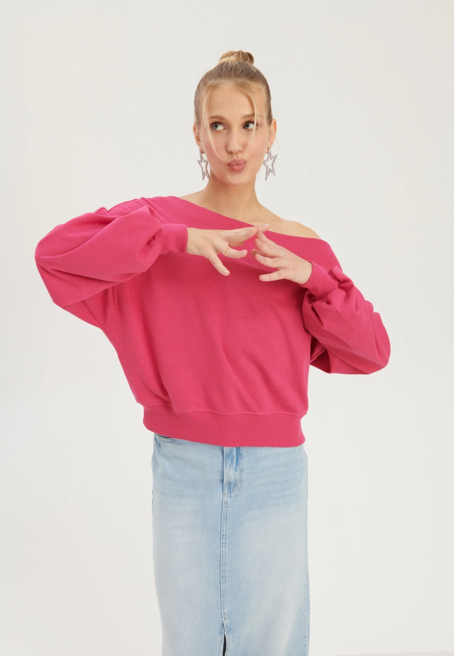 Even&Odd FelpaPink Donna Felpe EV421J0DO-J11 - immagine 3