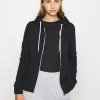 Even&Odd Felpa Con ZipBlack Donna Felpe EV421J088-Q11