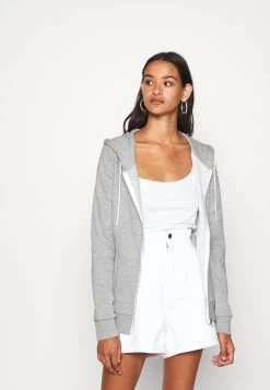 Even&Odd Felpa Con ZipMottled Light Grey Donna Felpe EV421J088-C12