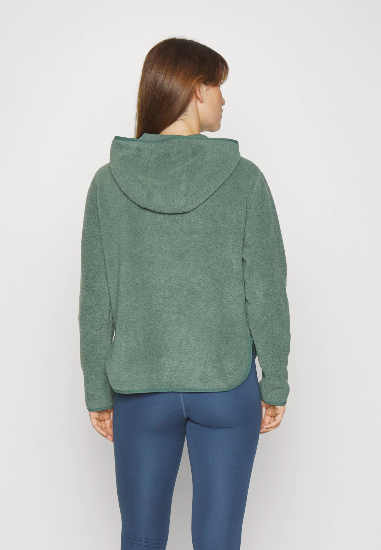 Felpa In PileDark Green Donna Felpe EV941F00S-M11 - immagine 3