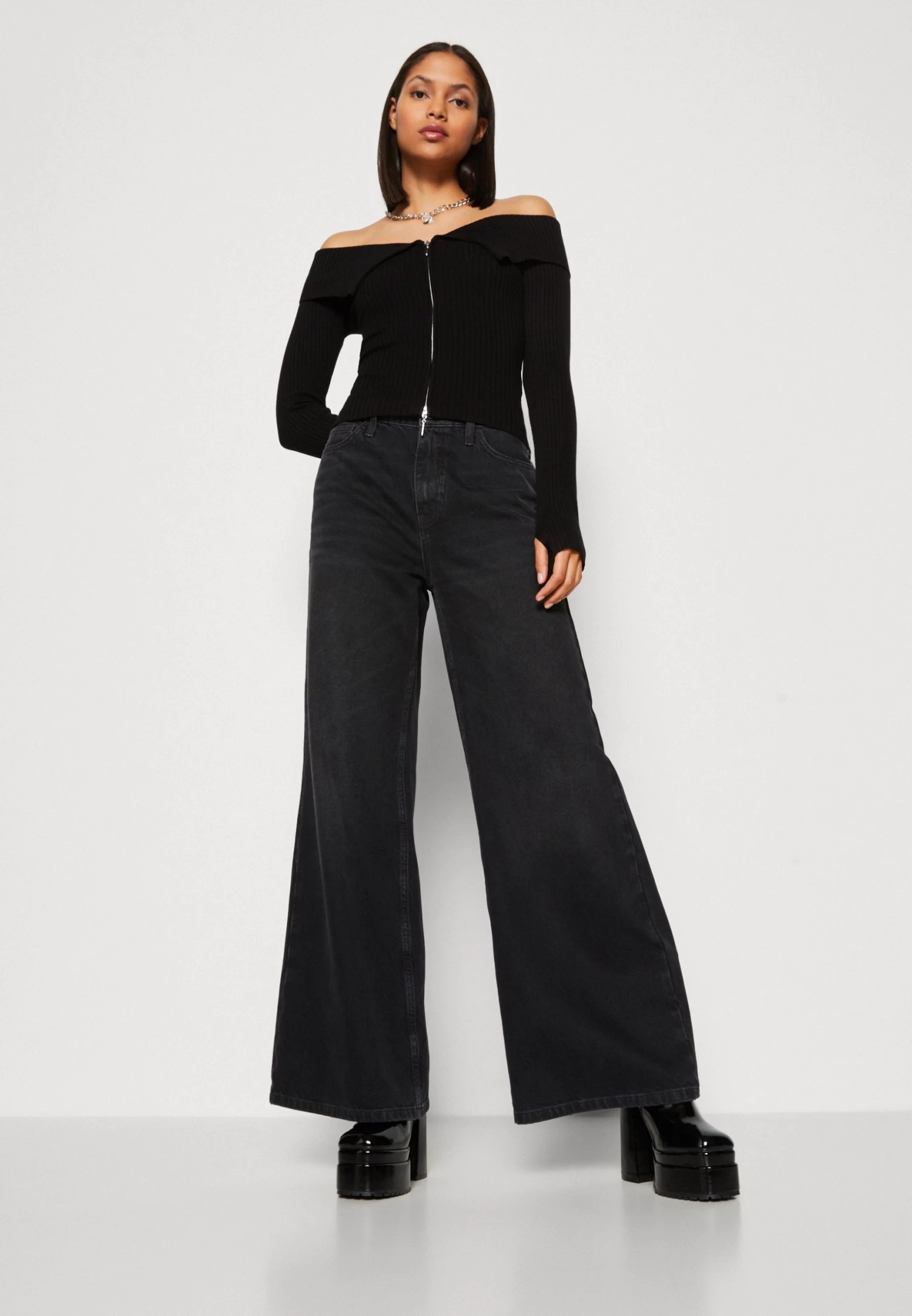 Even&Odd Jeans A ZampaBlack Denim Donna Jeans EV421N06F-Q11 - immagine 4