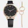 Even&Odd Set - Orologio - Gold-Coloured/Black