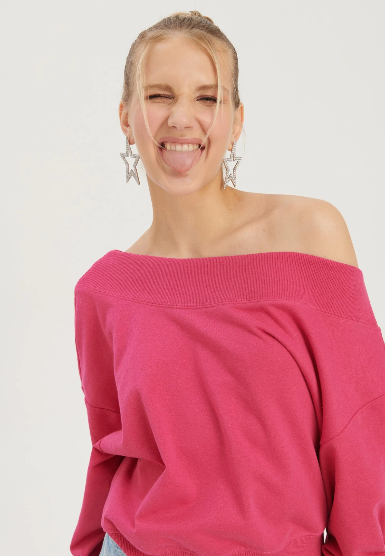 Even&Odd FelpaPink Donna Felpe EV421J0DO-J11 - immagine 5